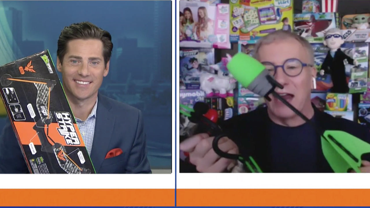 HyperStrike featured on KFMB-TV (San Diego) with Chris Byrne, aka The Toy Guy!