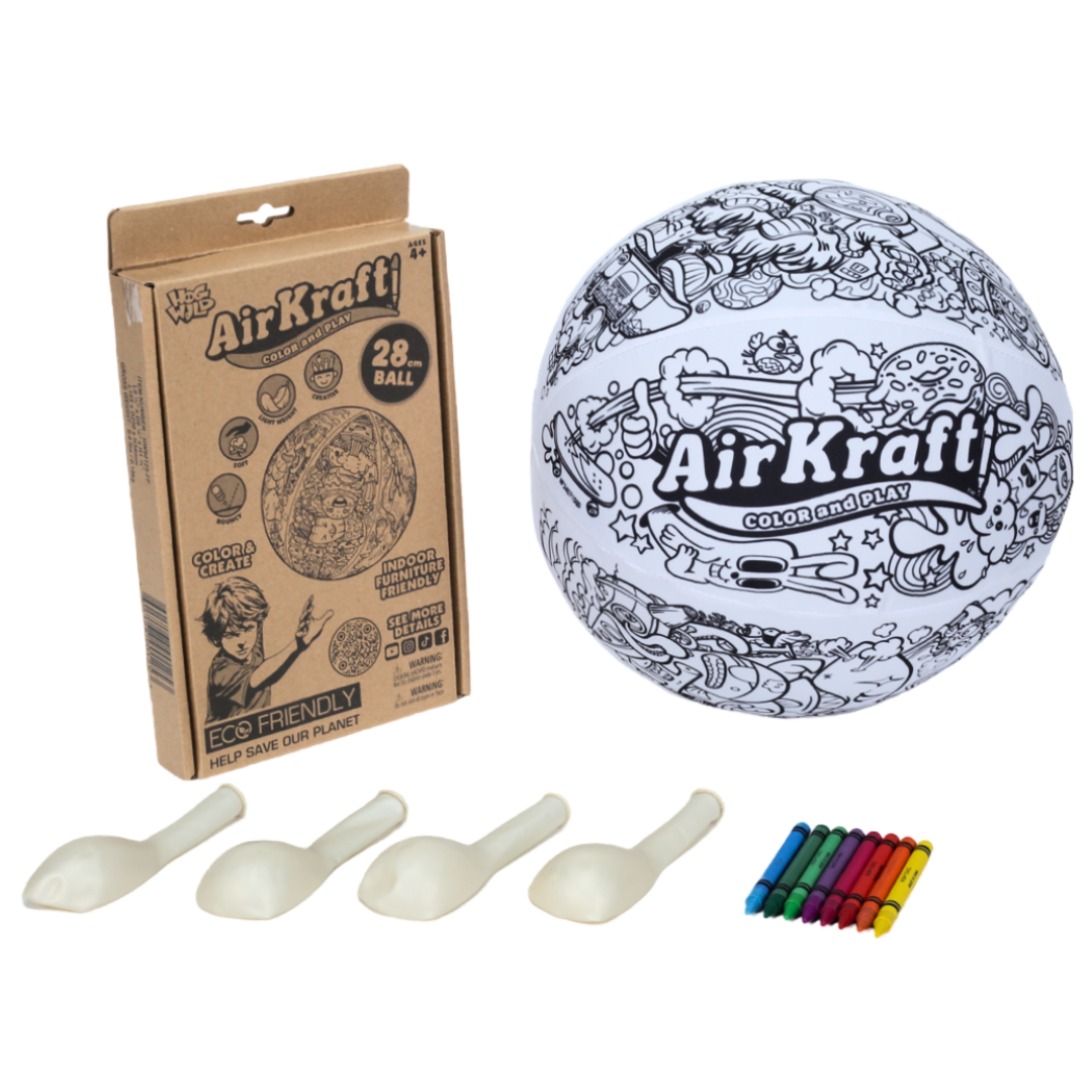 AirKraft Ball - 8 Crayons Set from HogWild