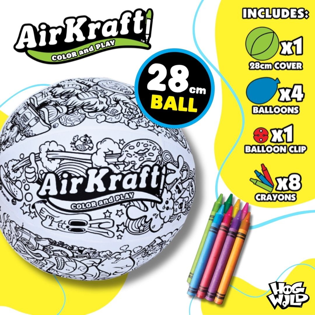 AirKraft Ball - 8 Crayons Set from HogWild