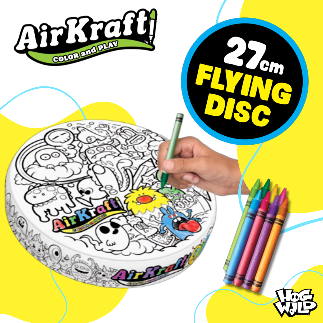 AirKraft Flying Disc - 8 Crayons Set from HogWild