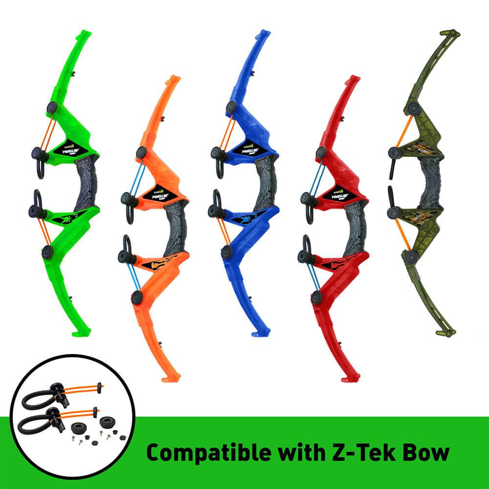 Z-Tek Bow 2x Bungee & 4x Arrows | Repair Set