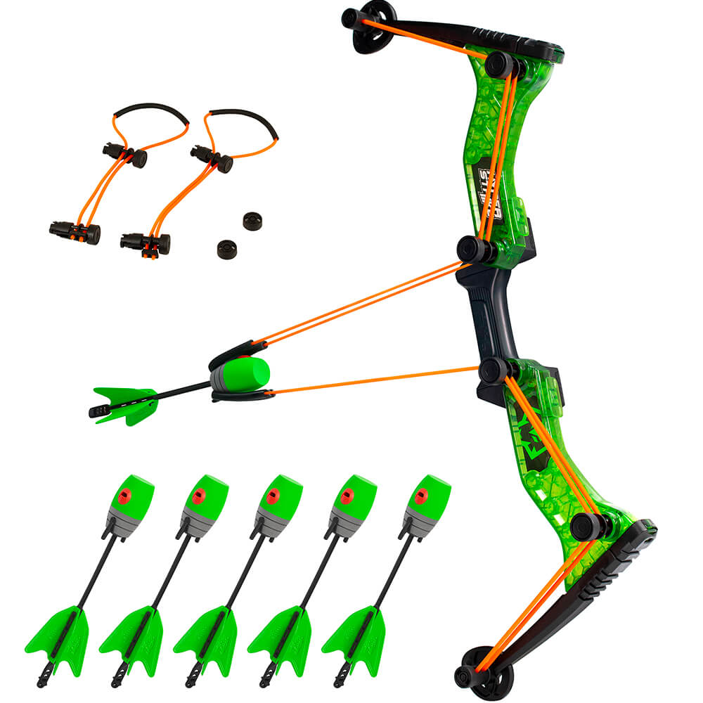 #color_Clear Green (6 Arrows & 1 Extra Bungee)