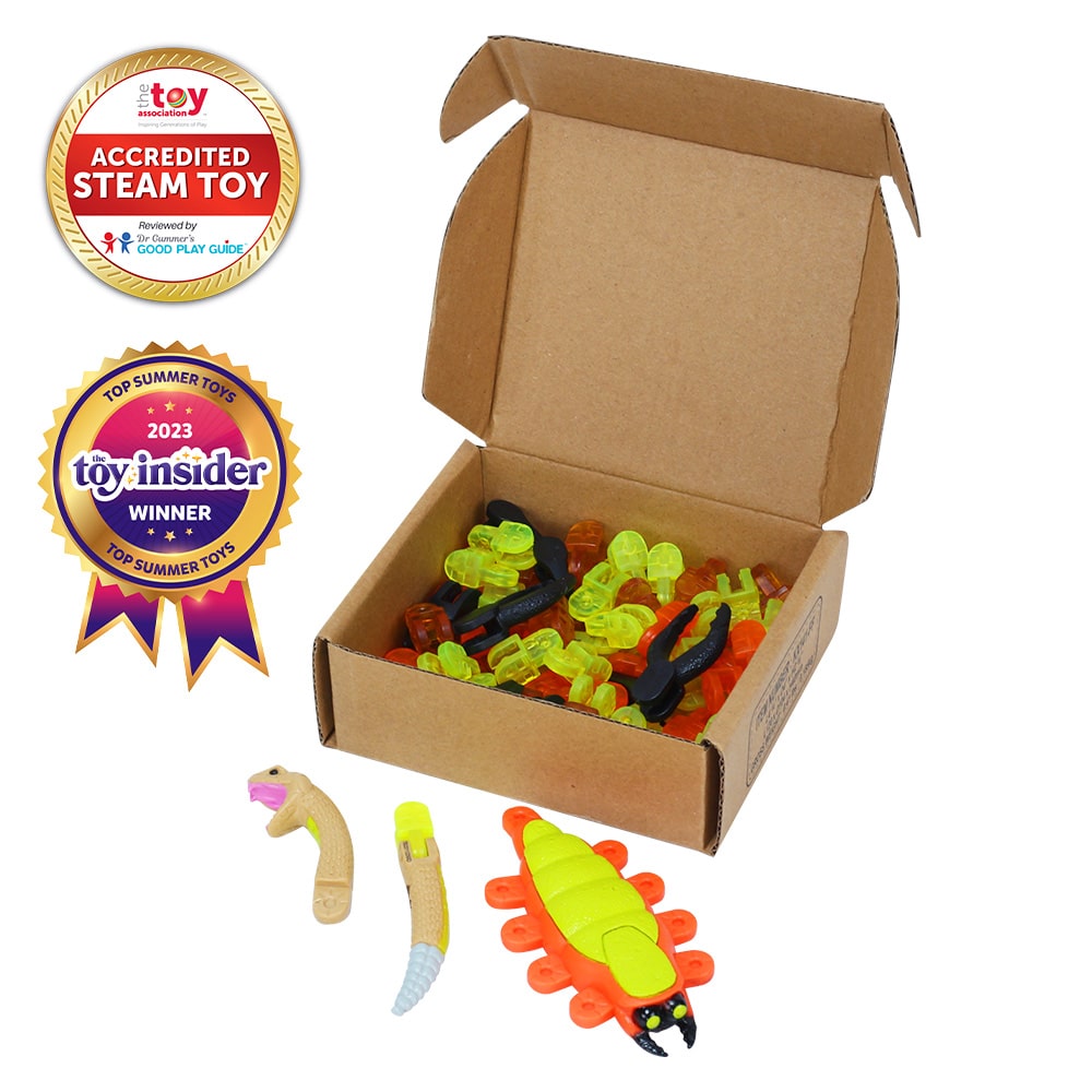 Klixx Creaturez Combo - Scorpion & Rattlesnake - Click & Fidget Fun