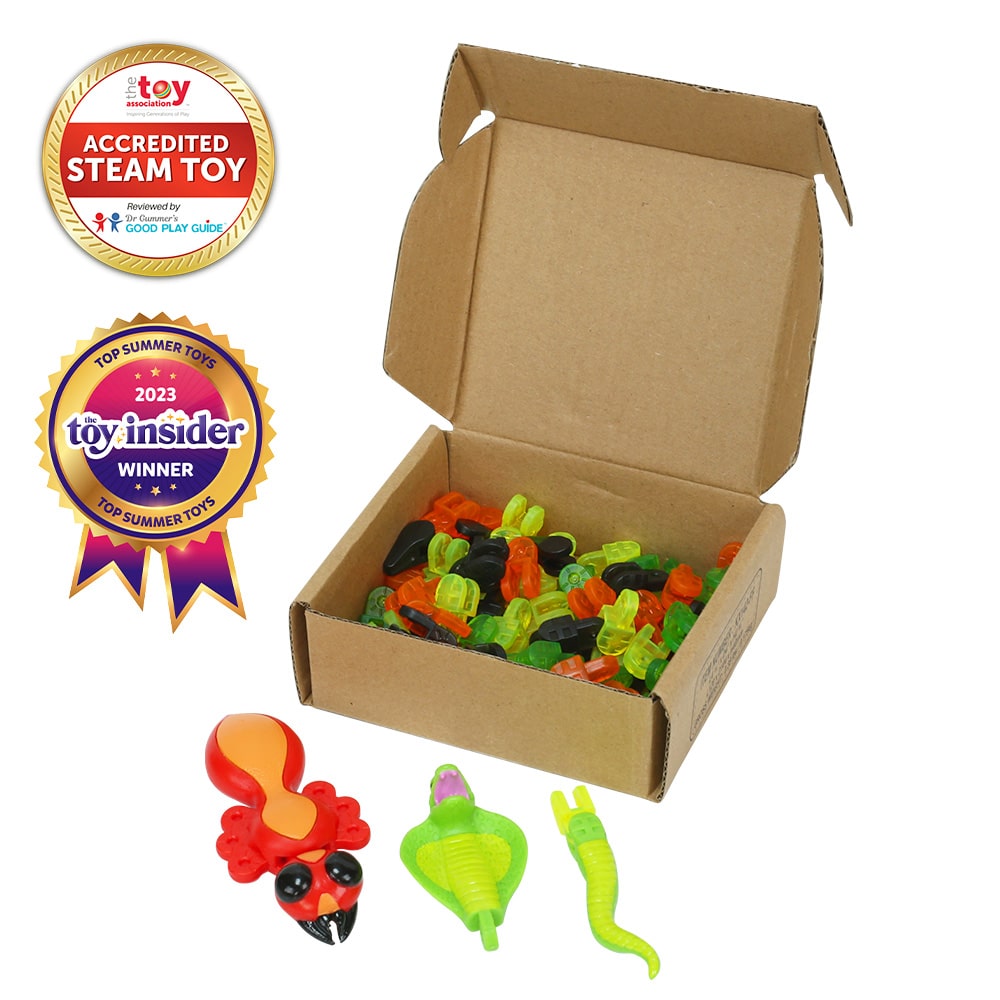 Klixx Creaturez Combo - Fire Ant & Cobra - Click & Fidget Fun