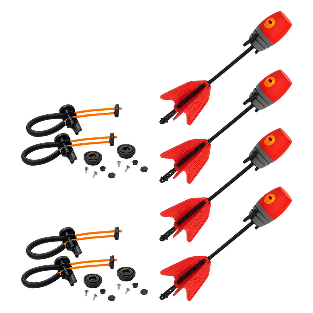 Z-Tek Bow 2x Bungee & 4x Arrows | Repair Set