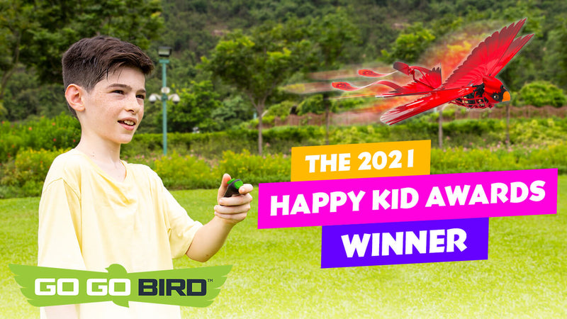 Go Go Bird is a 2021 PureWow Happy Kid Award Winner!