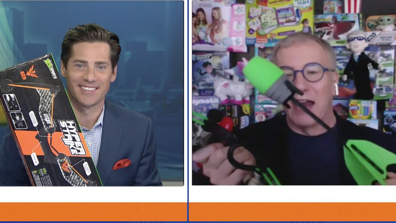 HyperStrike featured on KFMB-TV (San Diego) with Chris Byrne, aka The Toy Guy!