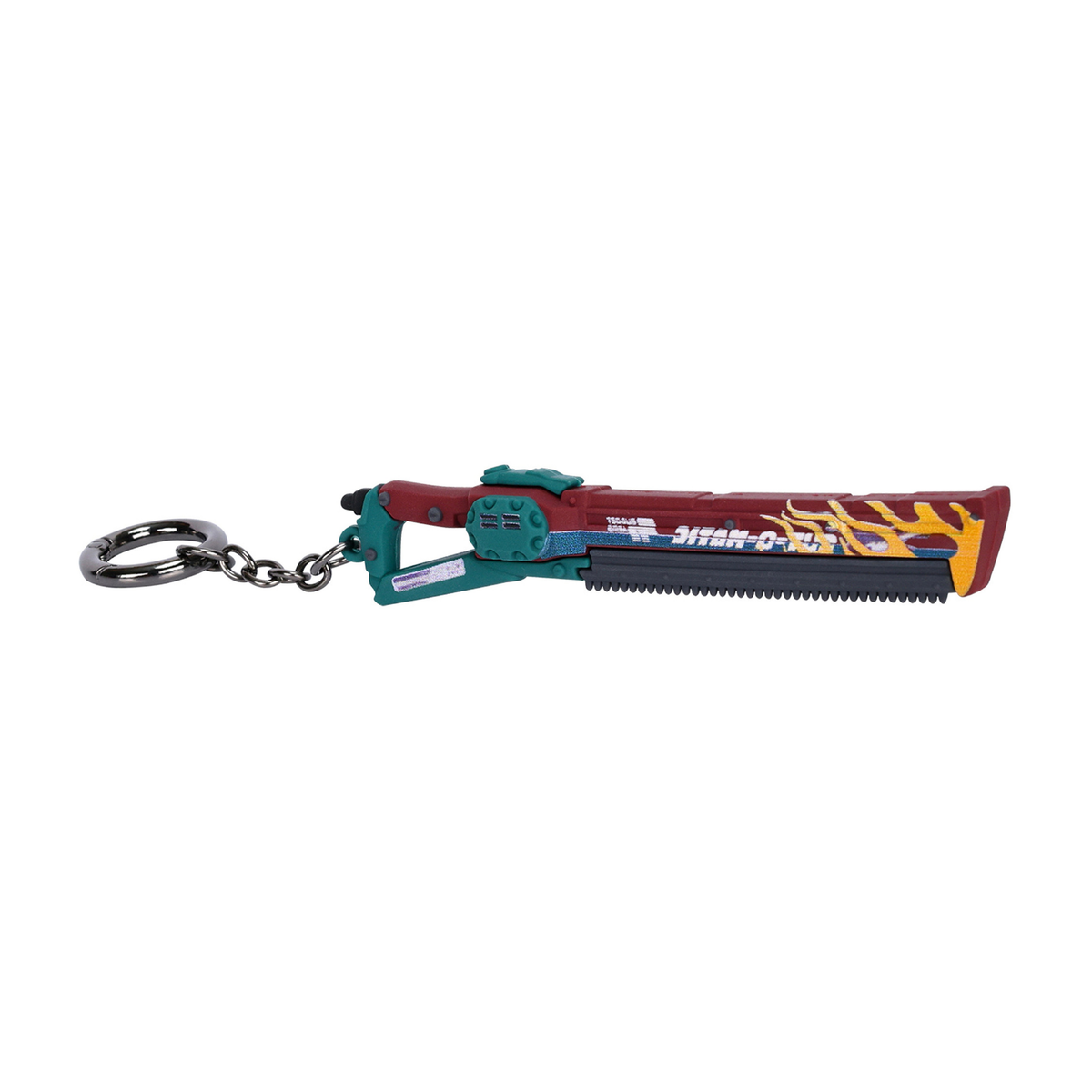 Cyberpunk 2077 CUT-O-MATIC Melee Saw 3D PVC Keychain – Officially Licensed Collectible