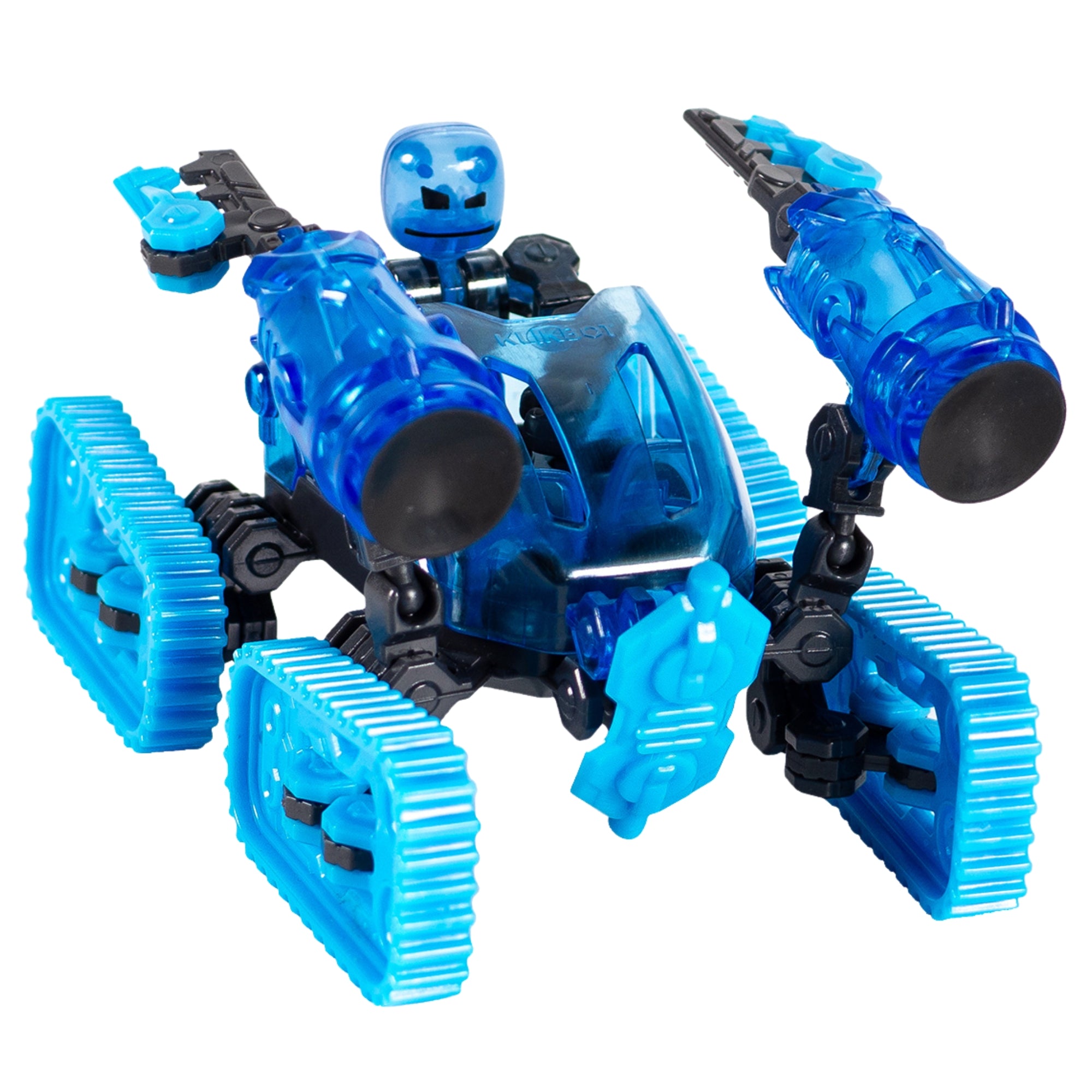 KlikBot Mega Blue: Transforming Stop Motion Robot Action Figure