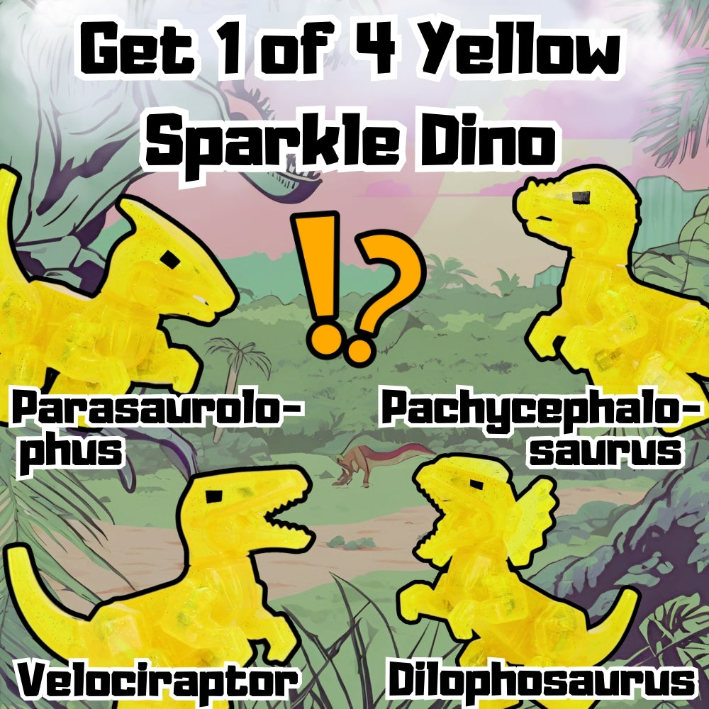 StikBot Dino Theme Pack (NEW) : Sparkle Stop Motion Fun!