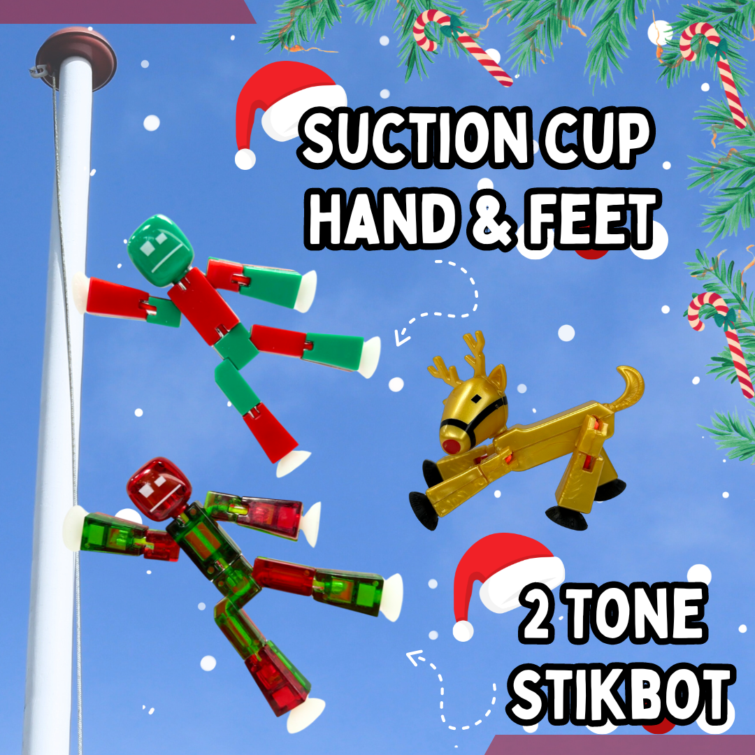 Stikbot Advent Calendar 2024: 24 Days of Stop Motion Christmas Fun!