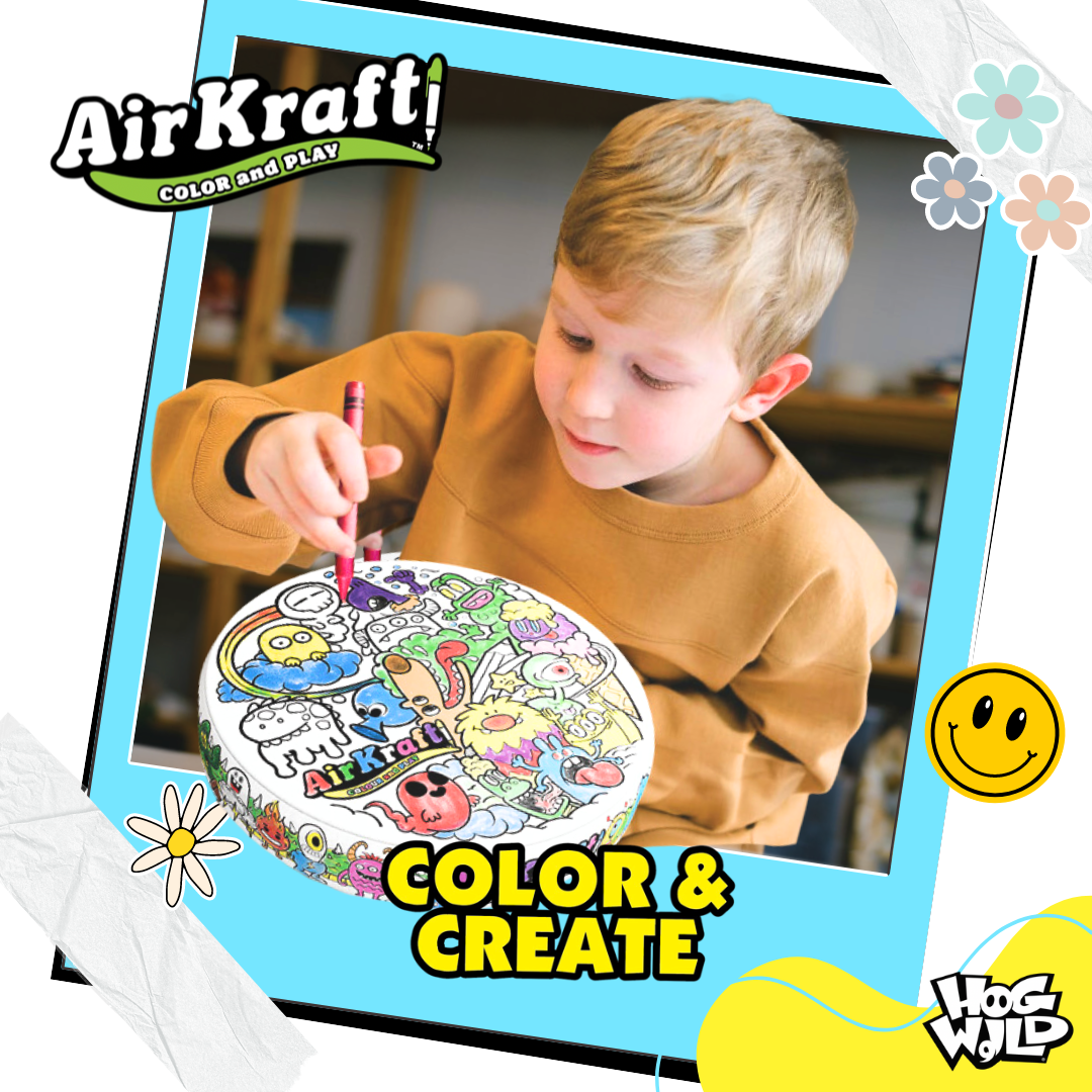 AirKraft Flying Disc - 8 Crayons Set from HogWild