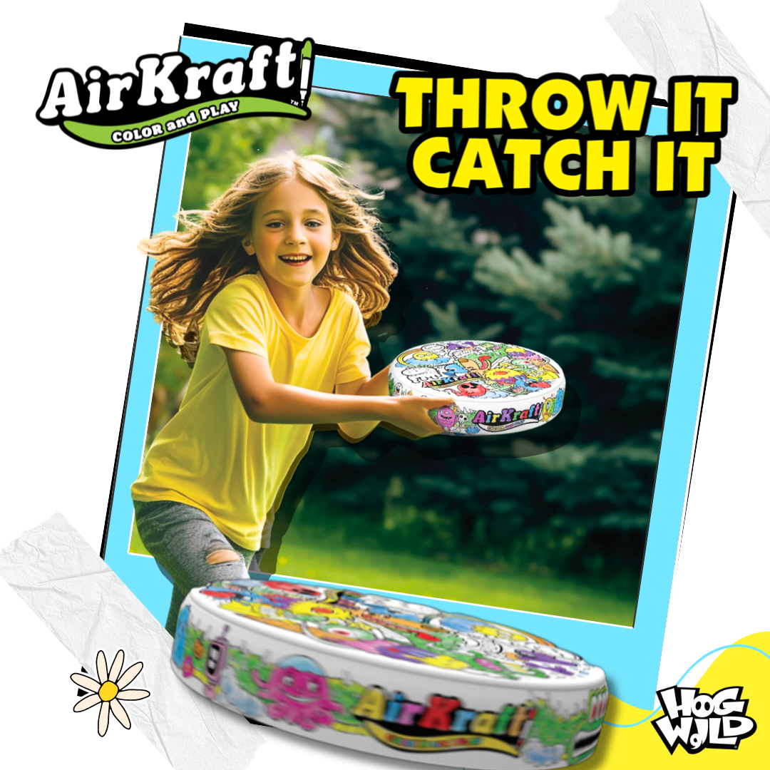 AirKraft Flying Disc - 8 Crayons Set from HogWild