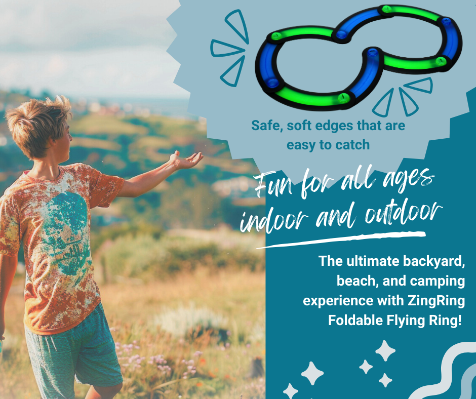 Flying Rings Game Zing Foldable Flying Ring: 15
