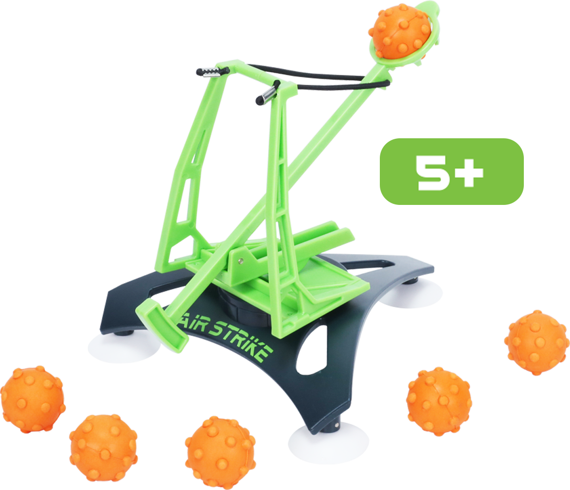 Hog Wild AIR Strike Catapult - toy ball launching catapult