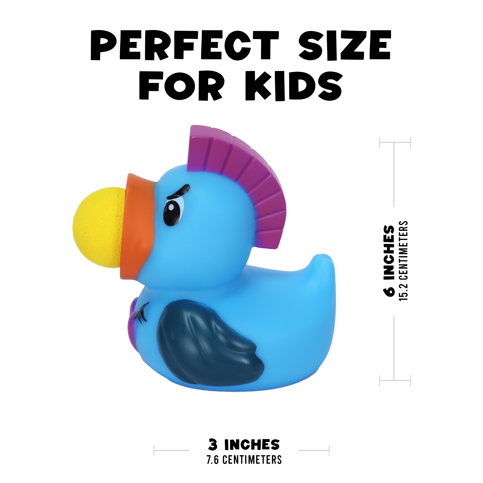 Hog Wild Little Ducky Poppers 3-Pack – Classic, Ninja & Punk with 12 Foam Balls