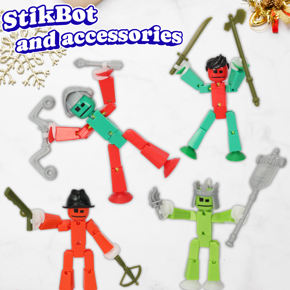 StikBot Advent Calendar 2026 – 24-Day Countdown with 13 Figures