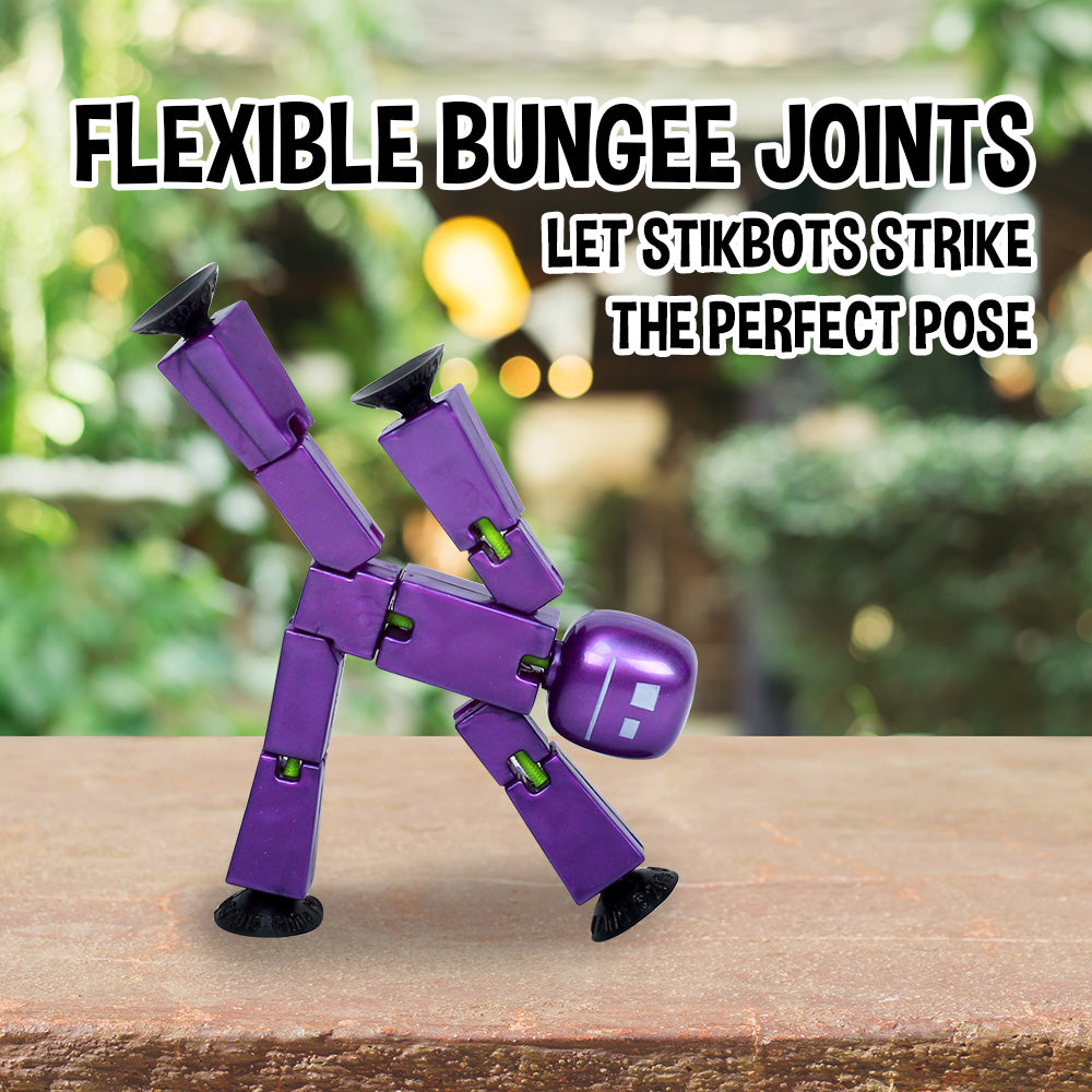 Stikbot Keychain StikBot Single Pack - Collectible Posable Stop Motion Figure