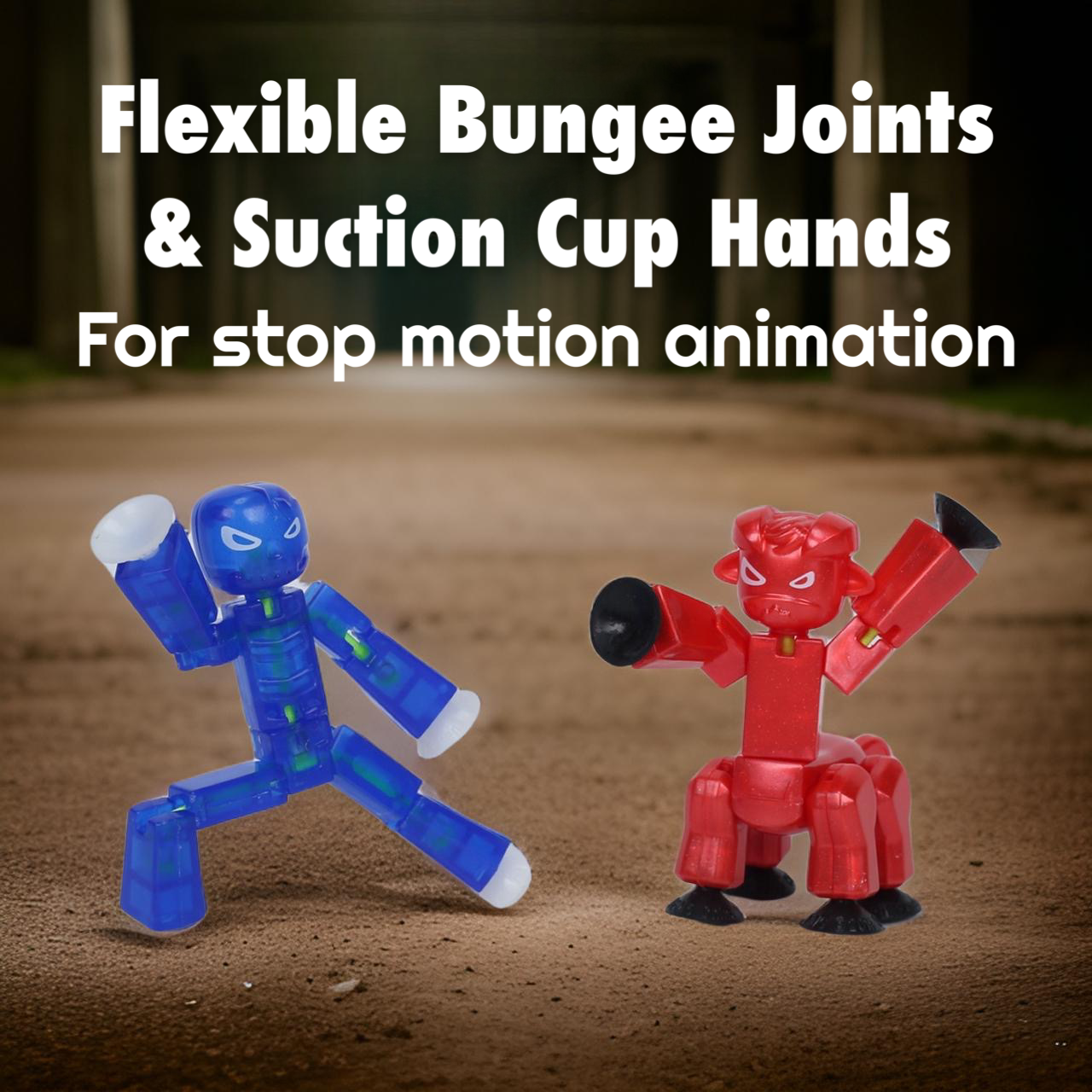 StikBot Monster Duo: Grim & Kyron - Stop Motion Action Figures! StikBot Monster Duo: Grim & Kyron - Stop Motion Action Figures!