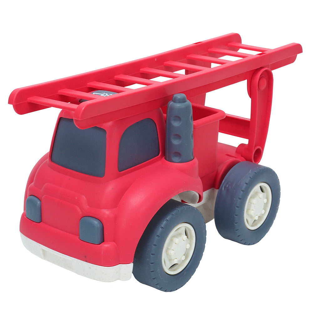 Plantastic Ladder Truck - Large Eco-Friendly Rescue City Vehicle