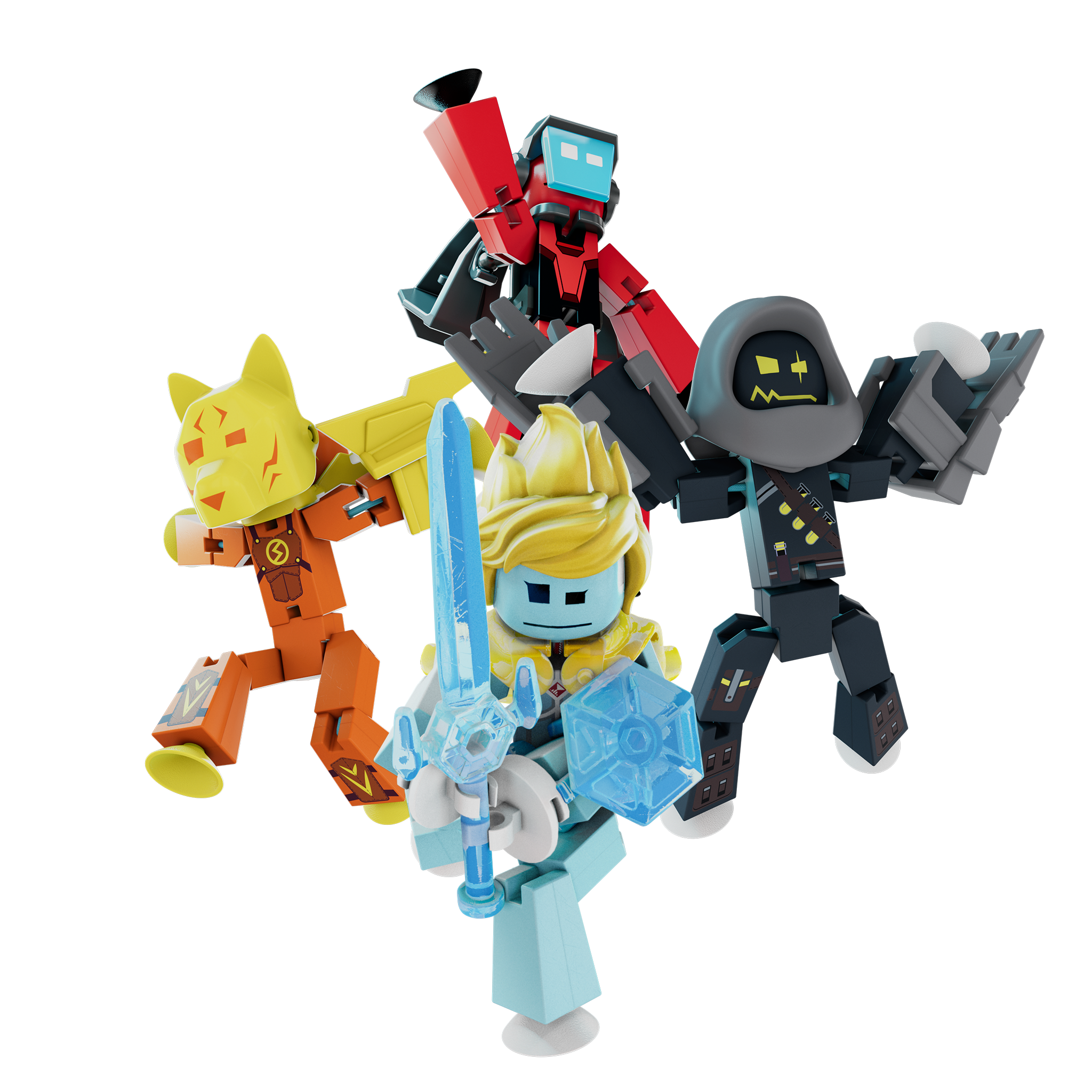 StikBot Legendz Series 2 | Hero Pack - Merc, Nevermore, Bolt