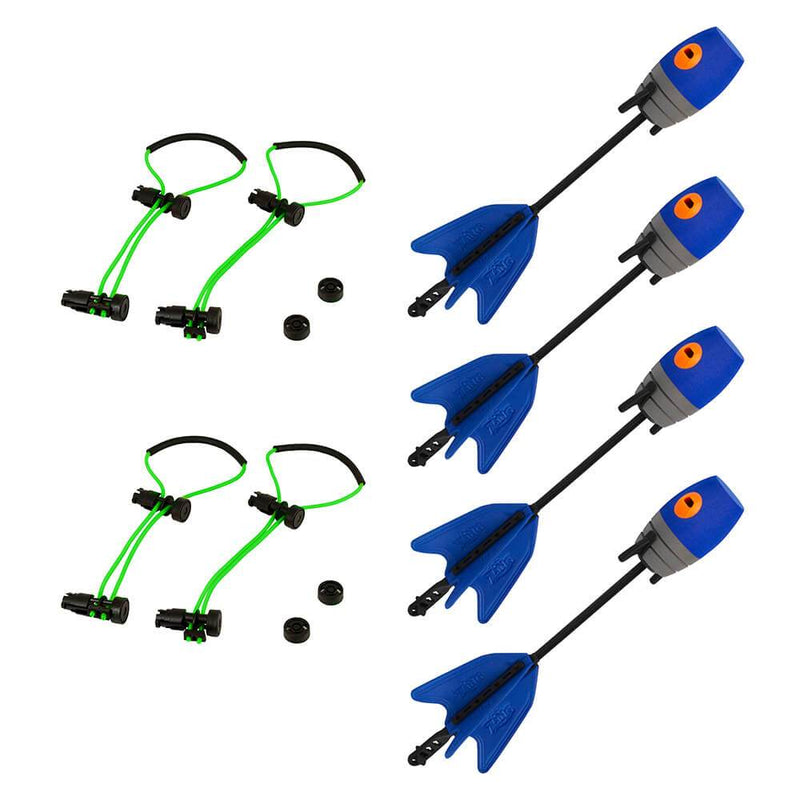 HyperStrike Bow - 2 Pairs of Bungee and 4 Arrows