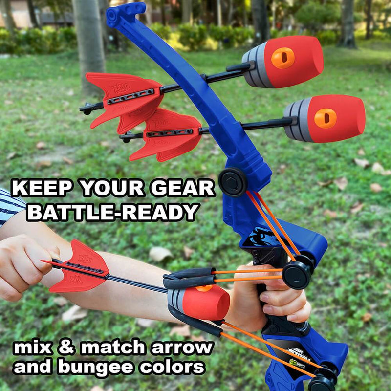 Z-Tek Bow - 2 Pairs of Bungee and 4 Arrows