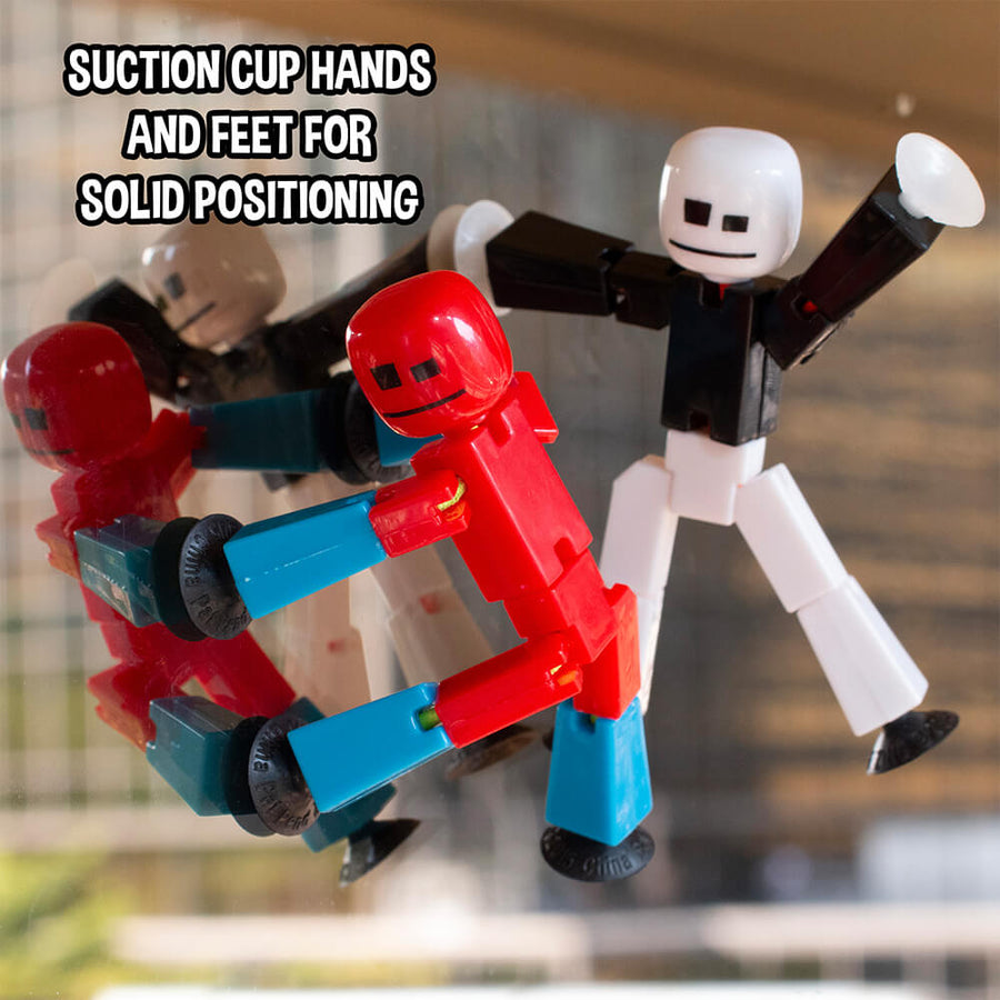 Stikbot 6-Pack Mixed Colors | Value Bundle - Animation Toy