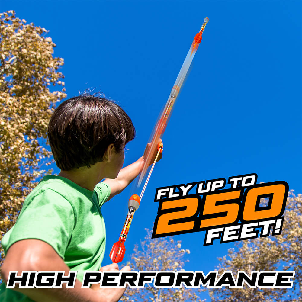 Skyripper Rockets Summer Toys Slingshot | Toy Rocket Launcher for Kids, flies up to 250ft ...