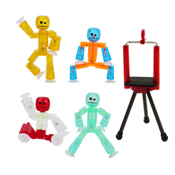 StikBot -  Special 4 Pack with Tripod