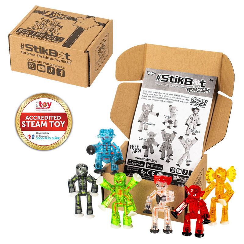 Stikbot Keychain Stikbot | Stop Motion Animation | Zing Toys Online Store
