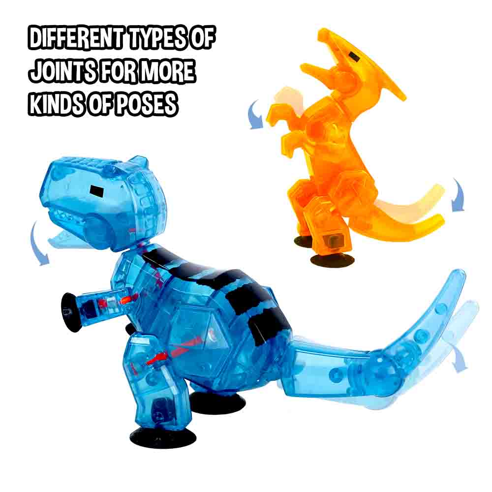 StikBot Dino 4 Pack Bundle (2 Dinos & 2 Mega Dinos)