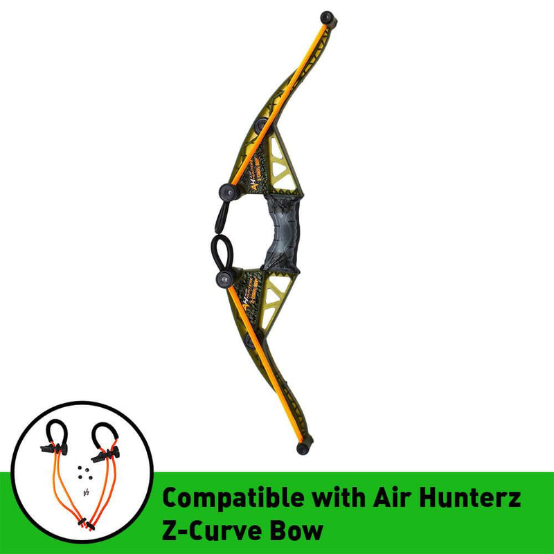 Air Hunterz Z-Curve Bow - Bungee Replacement and Arrow Sets