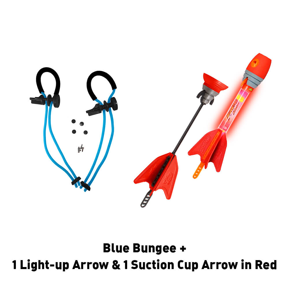 #style_1 Blue Bungee Set & 2 Red Arrows