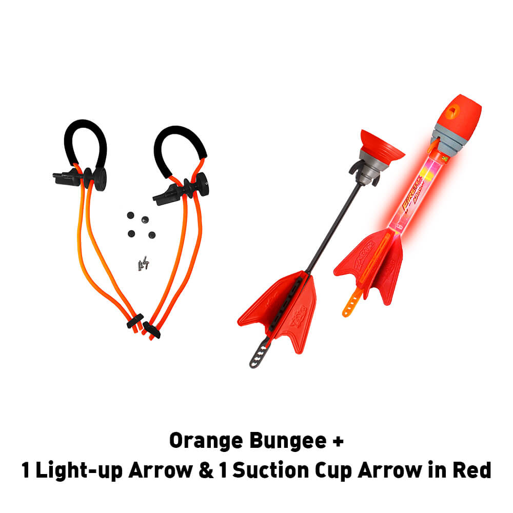 #style_1 Orange Bungee Set & 2 Red Arrows