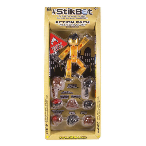 StikBot Action Pack Series 1 | 4-in-1 Accessory Set