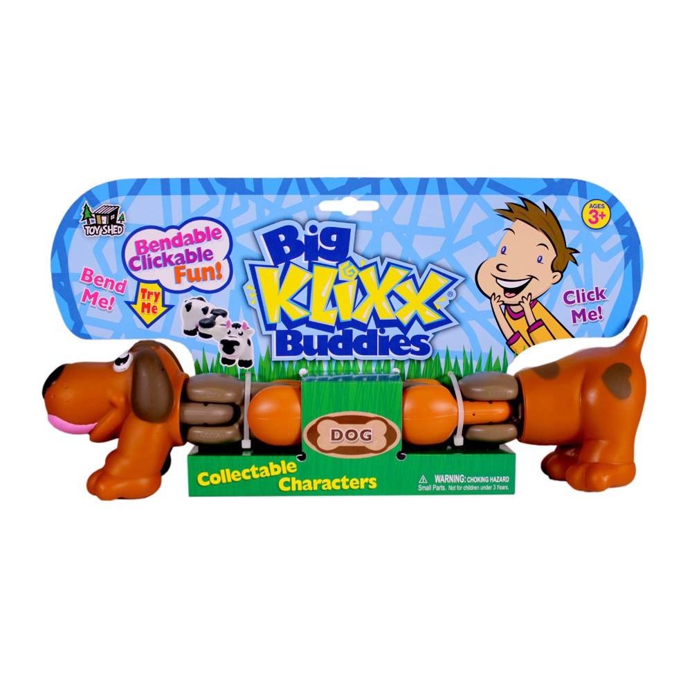 zing_novelty_toy_Klixx_Buddies_Dog_collactable_characters_bendable_clickable_fun