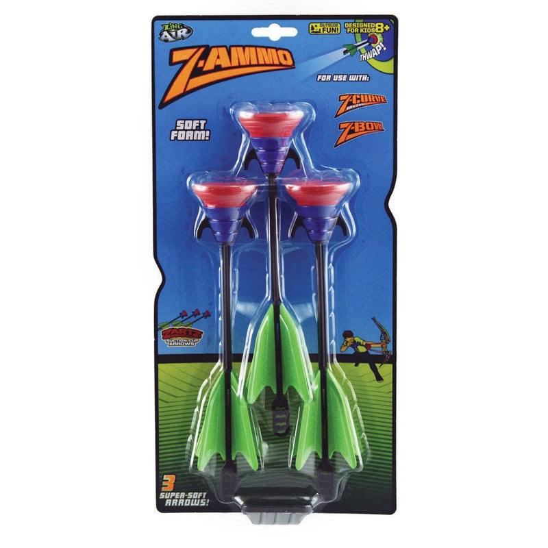 Sport Toys - Z-ammo Suction Cup Arrows Refills For Z-curve Bow And Z-bow